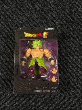 Dragon Ball Super Super Saiyan Broly Action Figure – Green & Purple